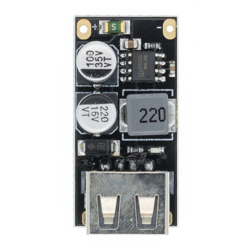 Mô Đun Hạ Áp QC3.0 QC2.0 USB DC-DC 6-32V 9V 12V 24V Sang 5V