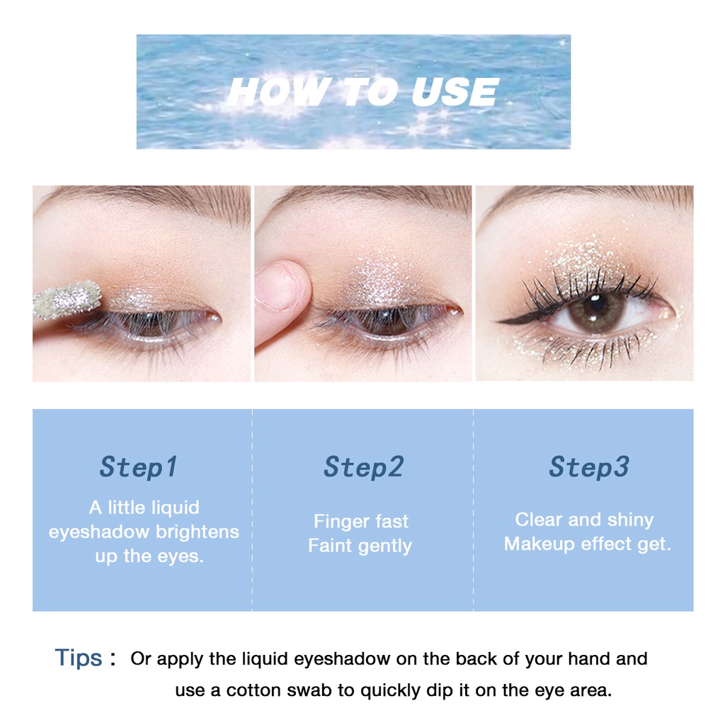 [Hàng mới về] Phấn Mắt Dạng Lỏng Có Độ Bóng Cao Lâu Trôi Không Thấm Nước La4004 | BigBuy360 - bigbuy360.vn