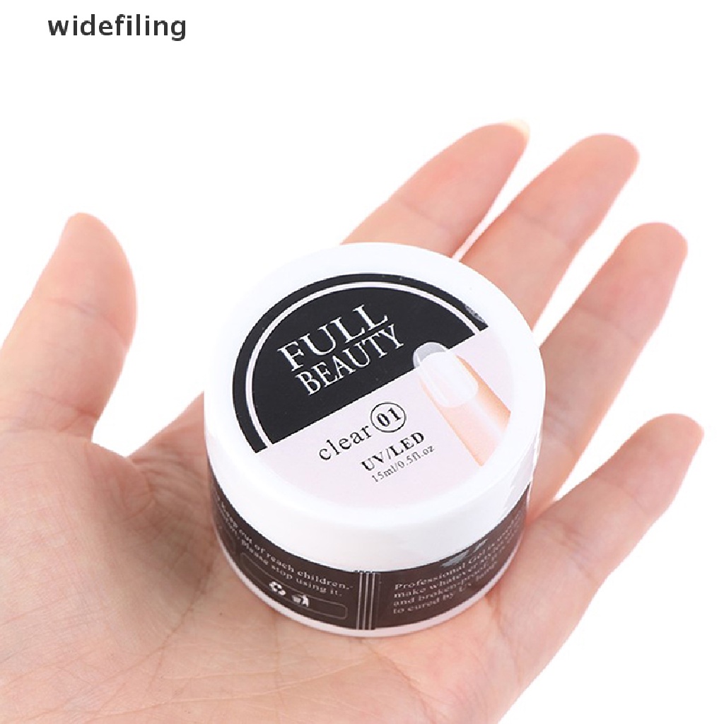 Gel nối dài móng tay trong suốt nhanh chóng 15ml<br>