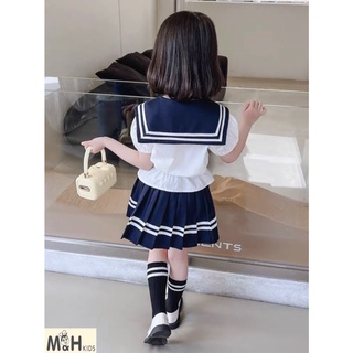 Set bộ đồ đi học cho bé gái