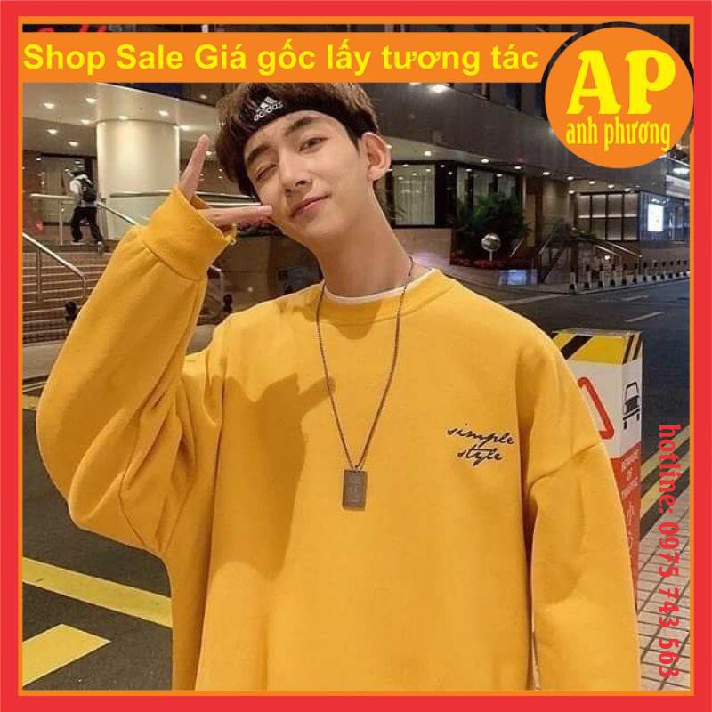 Áo phông bo tay bo gấu Simple♓bo tay bo gấu dày dặn chất đẹp♓phong cách unisex♓thấm hút mồ hôi♓không xù ♓