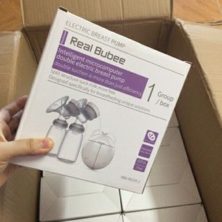 Máy hút sữa điện đôi Real Bubee( có massage)