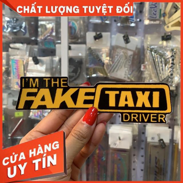 Tem/ decal Fake Taxi