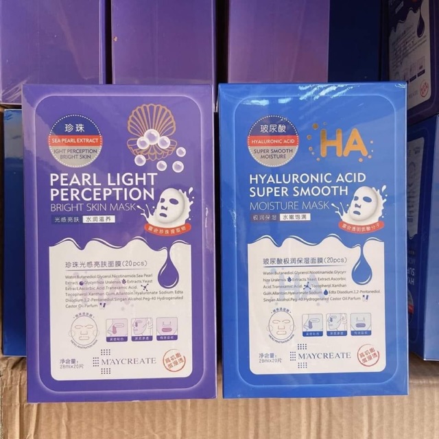 Hộp 20 miếng mặt nạ HA | BigBuy360 - bigbuy360.vn