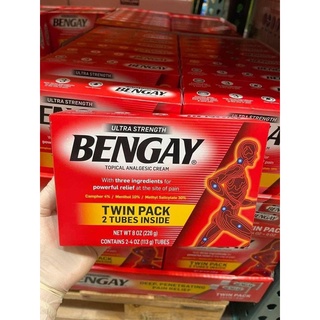 Dầu xoa bóp, giảm đau Bengay Ultra Strength 113gr x 2