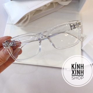 Kính gọng CHROME Mắt vuông - Hottrends