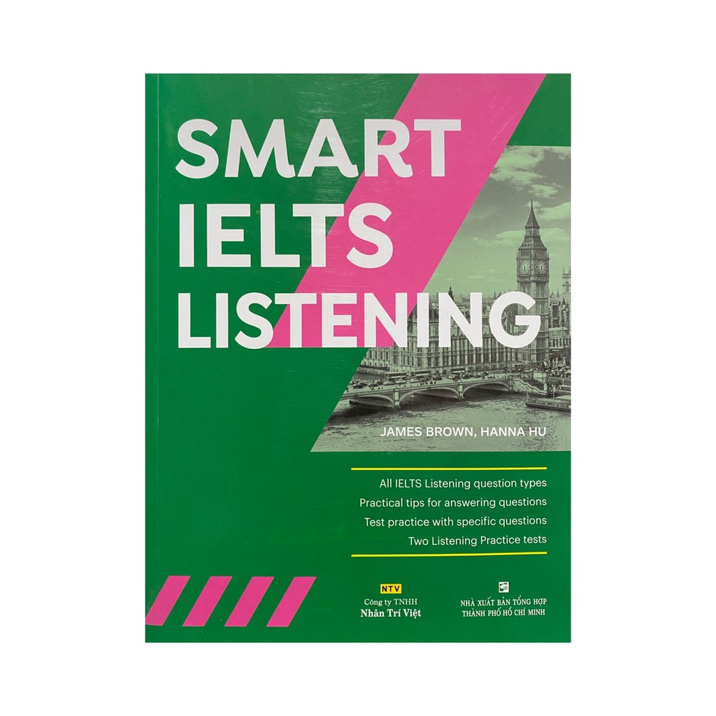 Sách - Smart Ielts Listening ( Nhân Trí Việt )