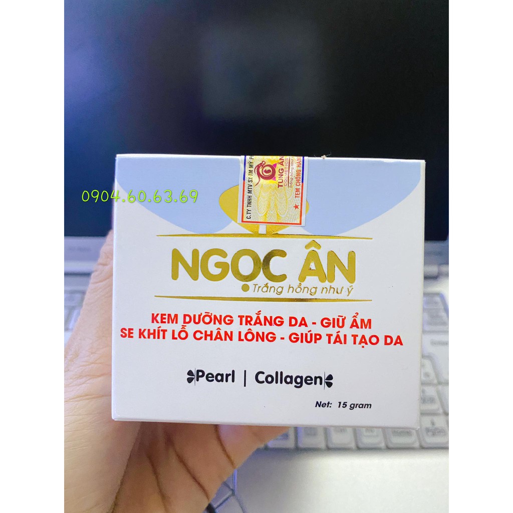 Kem NGỌC ÂN 15g Dưỡng Trắng Da Giữ Ẩm