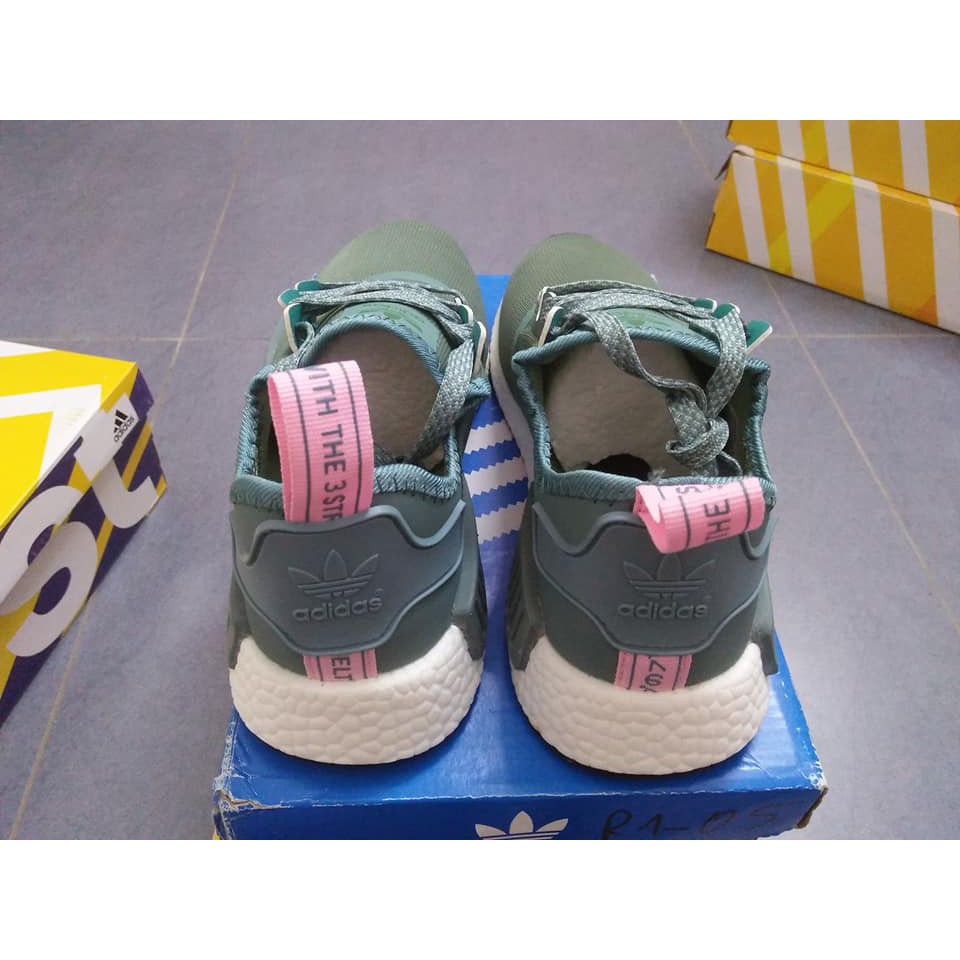 Giày thể thao NMD xanh + TẶNG Tất ADIDAS BẢN ĐẸP