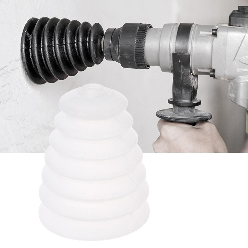 Ốp cao su bọc đầu máy khoan chống bụi tiện dụng