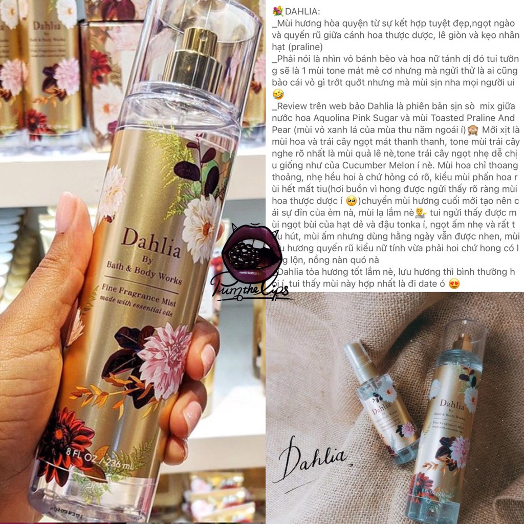 [Bill Mỹ] Xịt thơm Body Mist Bath and Body Works | BigBuy360 - bigbuy360.vn