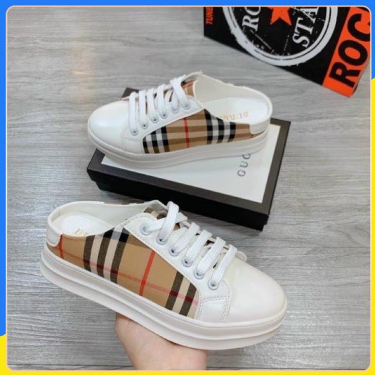 SỤC THỂ THAO BBR, sục kẻ sọc, sục thể thao độn đế 5cm size 35 size 36 size 37 size 38 size 39 Hàng Loại 1