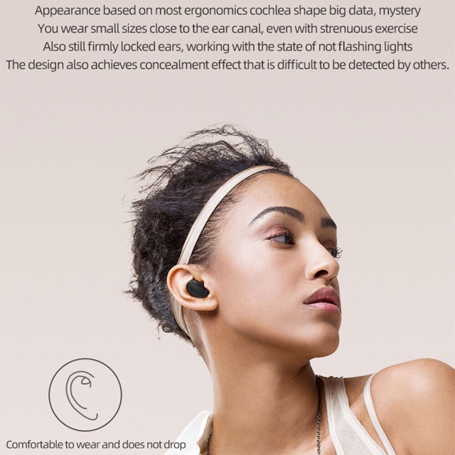 Tai nghe bluetooth Xiaomi airdots earbuds basic 5.0 chống nước