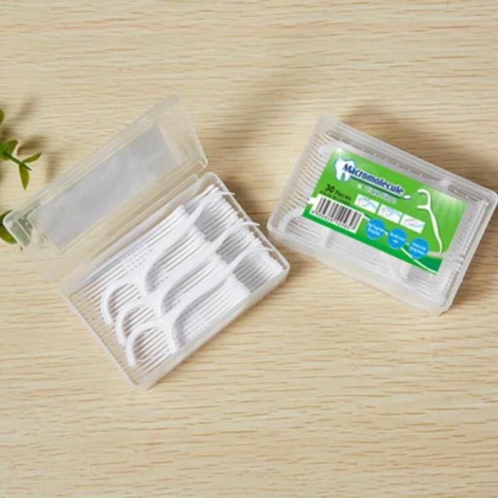 (SIÊU RẺ) (giá sỉ) HỘP 50 CHIẾC TĂM CHỈ NHA KHOA SIÊU TIỆN DỤNG