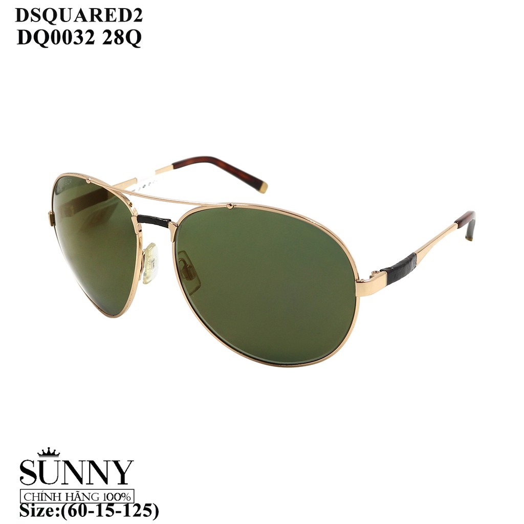 Kính mát nam nữ thời trang Dsquared2 DQ0032 nhiều màu chính hãng, thiết kế dễ đeo bảo vệ mắt