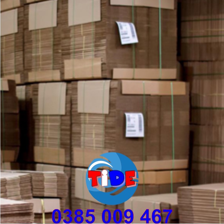 Hộp carton (50 chiếc kích thước 8cm x 8cm x 8cm) – Dùng trong công tác đóng hàng hỗ trợ vận chuyển – Hộp COD