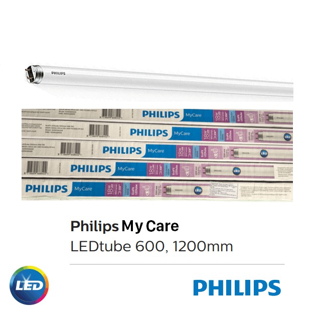 Bóng đèn led ecofit 1m2 philips 18w | BigBuy360 - bigbuy360.vn