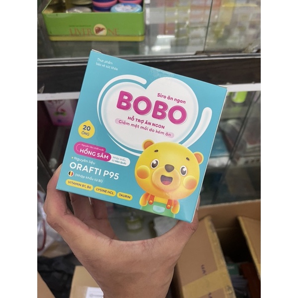 Siro Ăn Ngon BoBo - Kích Thích Ăn Ngon Cho Bé, Tăng Sức Đề Kháng, Giảm Mệt Mỏi