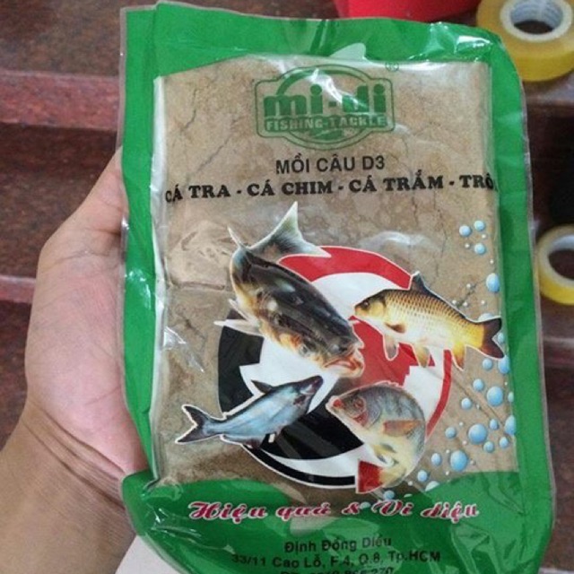 Mồi câu cá D1 D2 D3