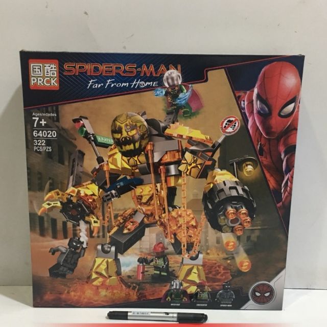  LEGO Marvel Super Heroes 76128 Molten Man Battle