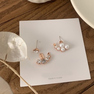 bông tai sole 2 bên bất đối xứng dễ thương phụ kiện trang sức thời trang hàn quốc - kỳ lân
