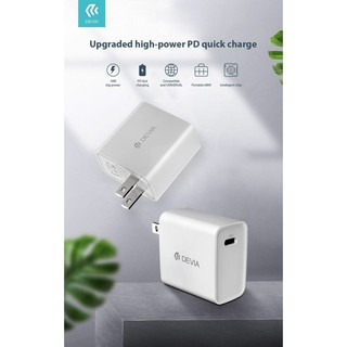 Củ sạc nhanh Devia PD TypeC 20W chính hãng