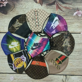 Giá cực rẻ-Khẩu trang vải 3 lớp thời trang cao cấp, in họa tiết 3D cực đẹp, quai đeo điều chỉnh được