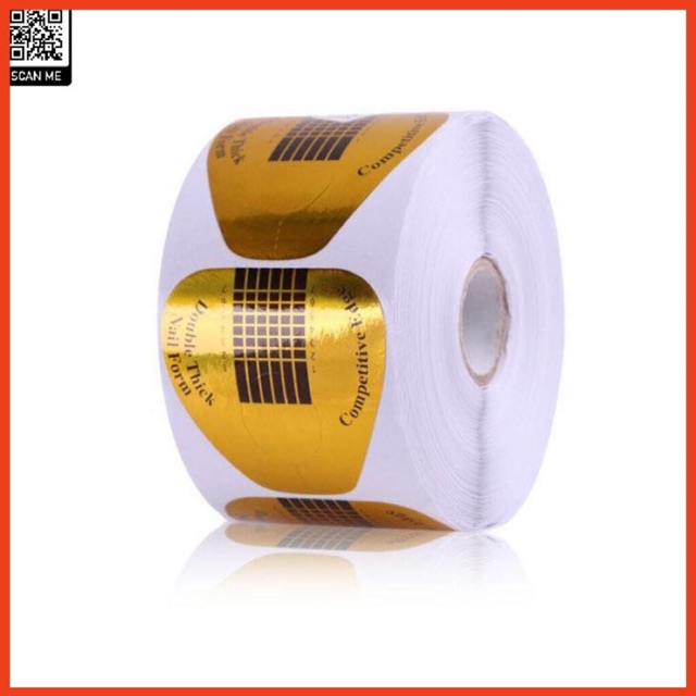 Cuộn phom đắp gel, đắp móng bột