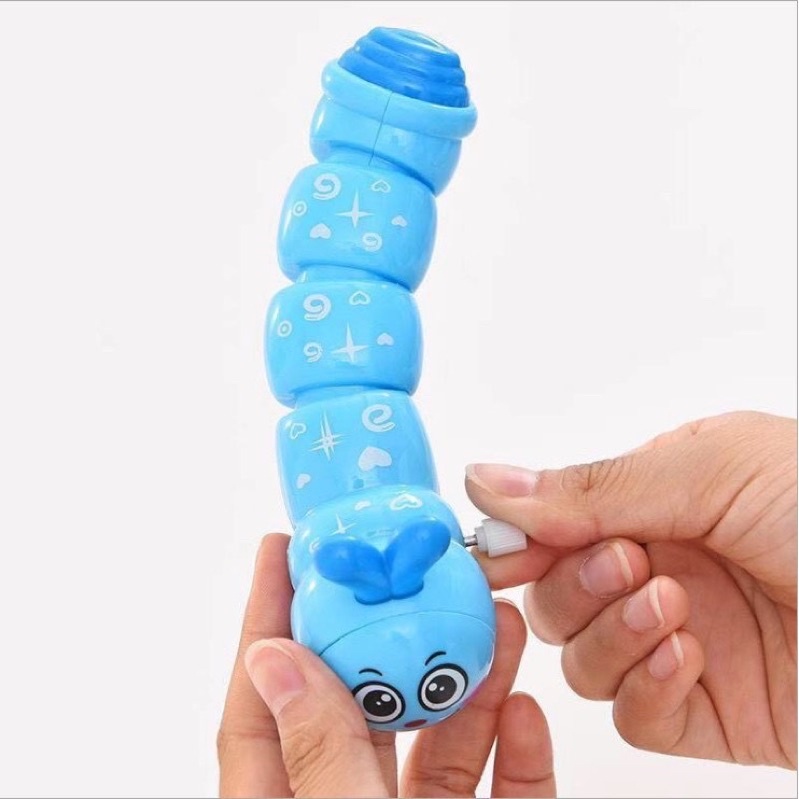 [Rẻ Vô Địch ] Đồ chơi mô hình con sâu vặn dây cót chạy đà giúp trẻ em phát triển trí tuệ sáng tạo thông minh cho bé.