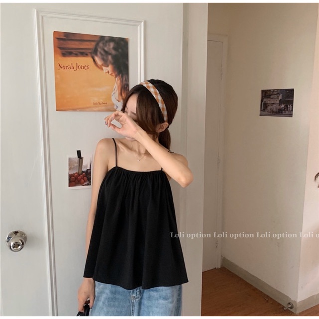 Áo 2 dây hàn quốc