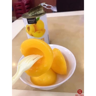 Đào ngâm đóng lon