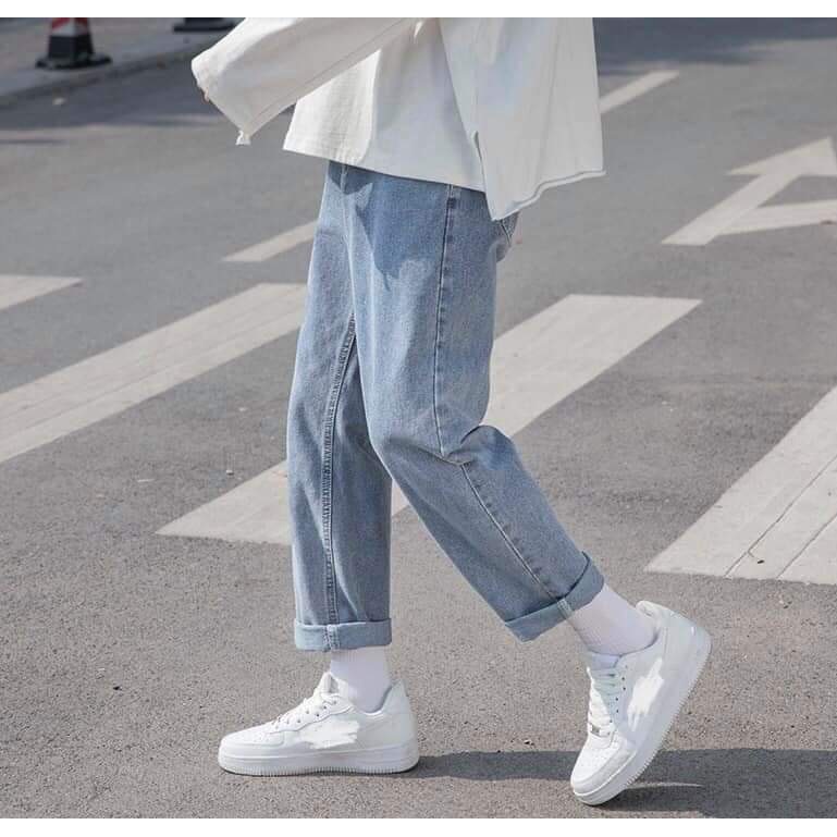 [Giá Sỉ] Quần Jeans Baggy ống suông Nam Chất liệu Co dãn Cao cấp 277 Trẻ trung cực hot | BigBuy360 - bigbuy360.vn
