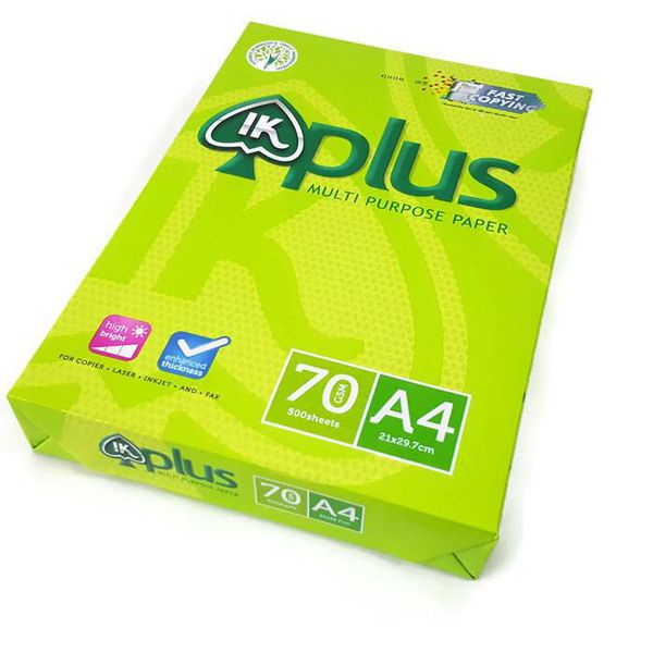 Giấy a4 / a5 IK PLUS định lượng 70gsm giá sỉ - Giấy in a4 văn phòng phẩm cao cấp - MIYABI STORE