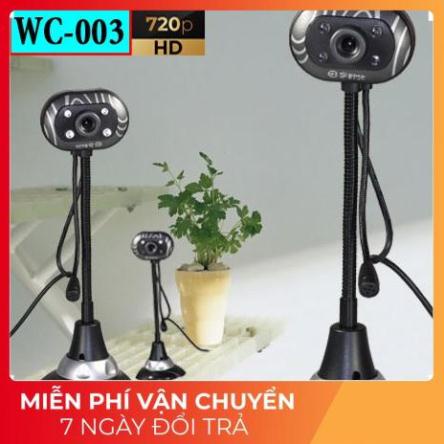 S [FreeShip Toàn Quốc] WEBCAM CHÂN CAO KÈM MIC WC-003 HD 720p | BigBuy360 - bigbuy360.vn