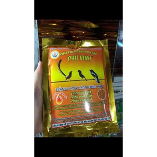 Cám phú vinh than lửa căng lửa 200gr - thức ăn chim cao cấp