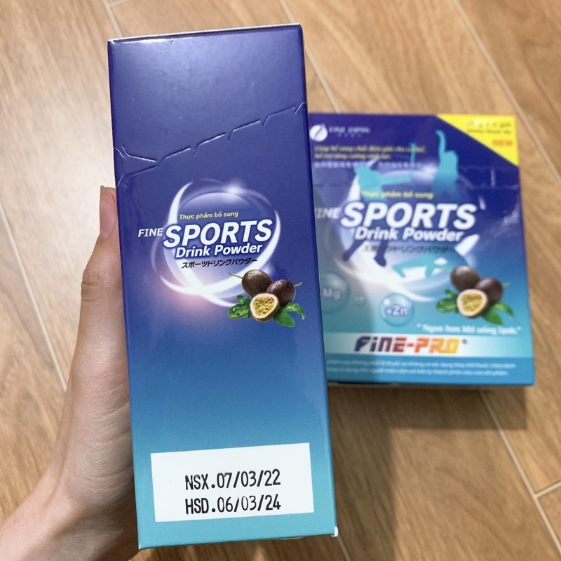 Bột pha nước uống bù nước và chất điện giải Sport Drink Powder - Fine Japan Vietnam