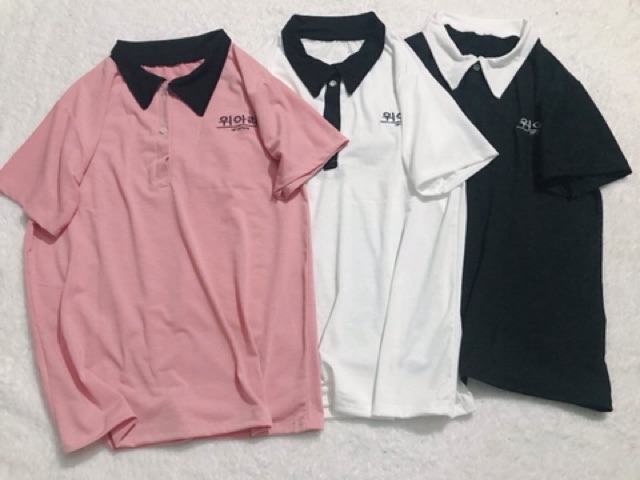 Áo polo thêu Hàn COY828 | BigBuy360 - bigbuy360.vn