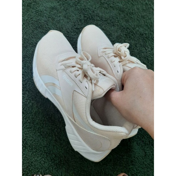 Pass giày thể thao nữ r.e.e.b.o.k hồng nude size 37 form bé