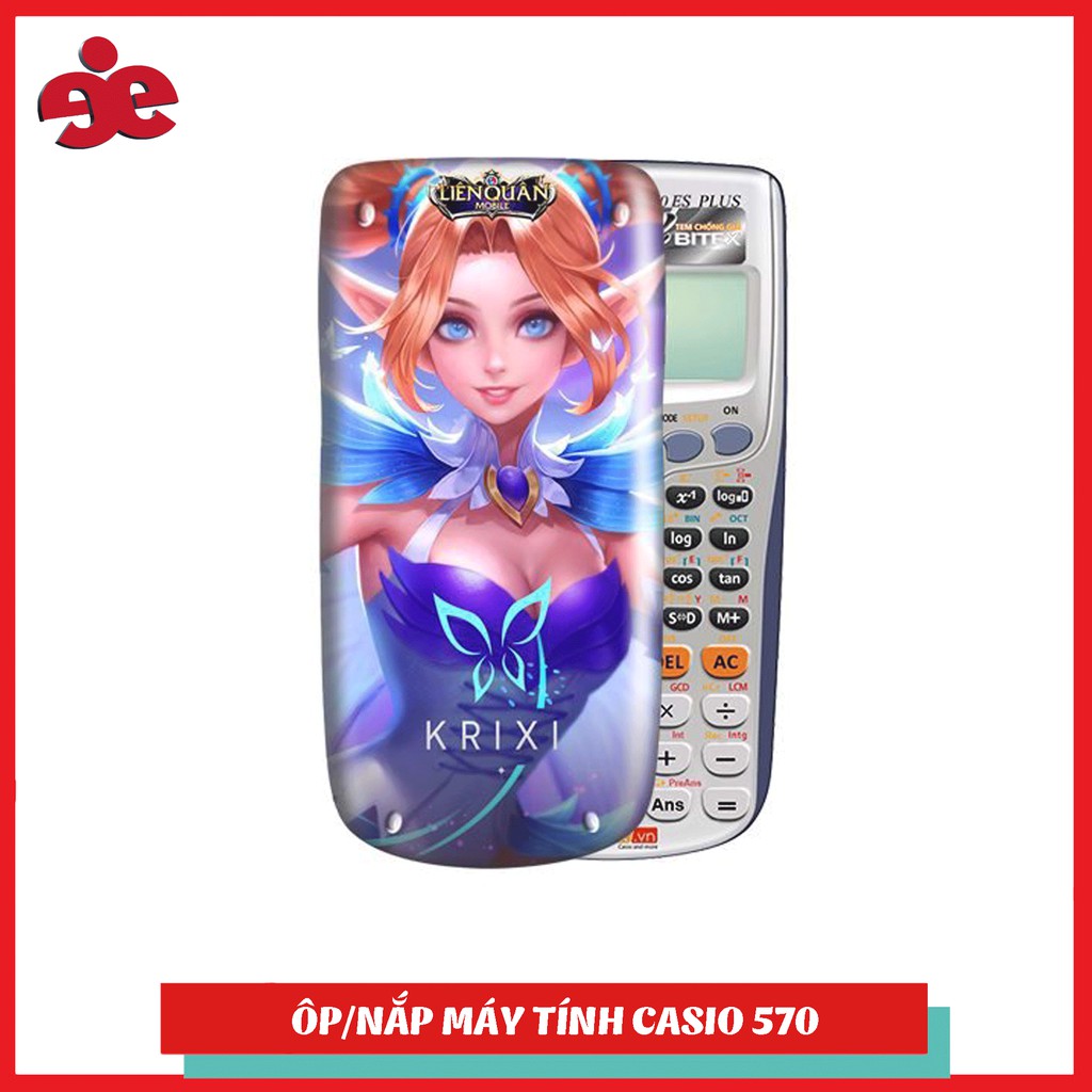 Nắp/ Ốp máy tính Casio/Vinacal Liên Quân 011
