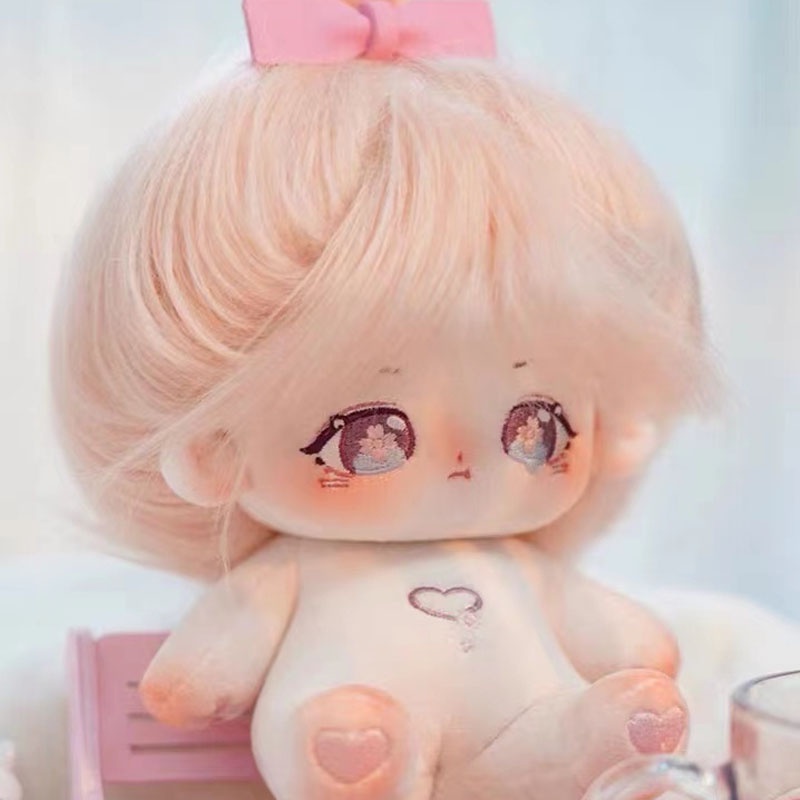 DOLL KHÔNG THUỘC TÍNH TÓC TƠ 10CM 20CM - BÚP BÊ KHÔNG THUỘC TÍNH TÓC TƠ 10CM 20CM