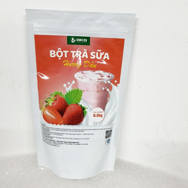 Bột trà sữa pha sẵn BKB các vị gói 500g