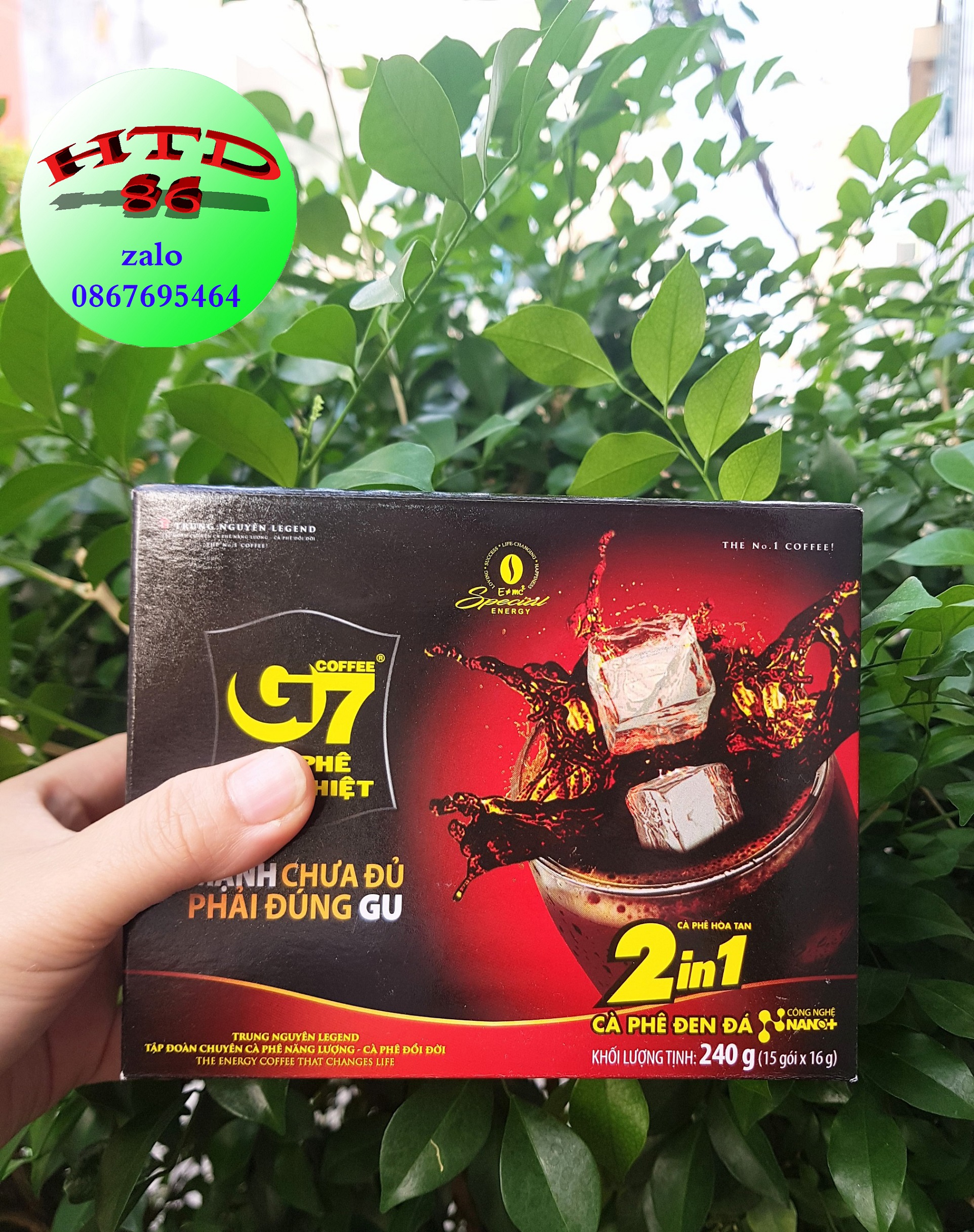 (Date mới) Cafe G7 - cà phê trung nguyên - cà phê G7