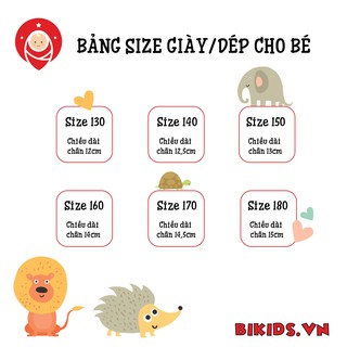 Giày Uala Rogo cho bé (sz 130- 180)