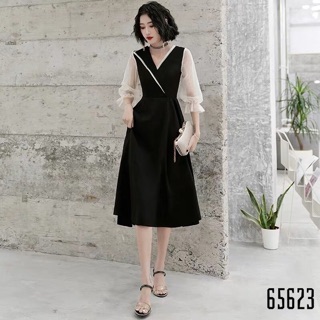 150 Đầm tiểu thư tay phồng