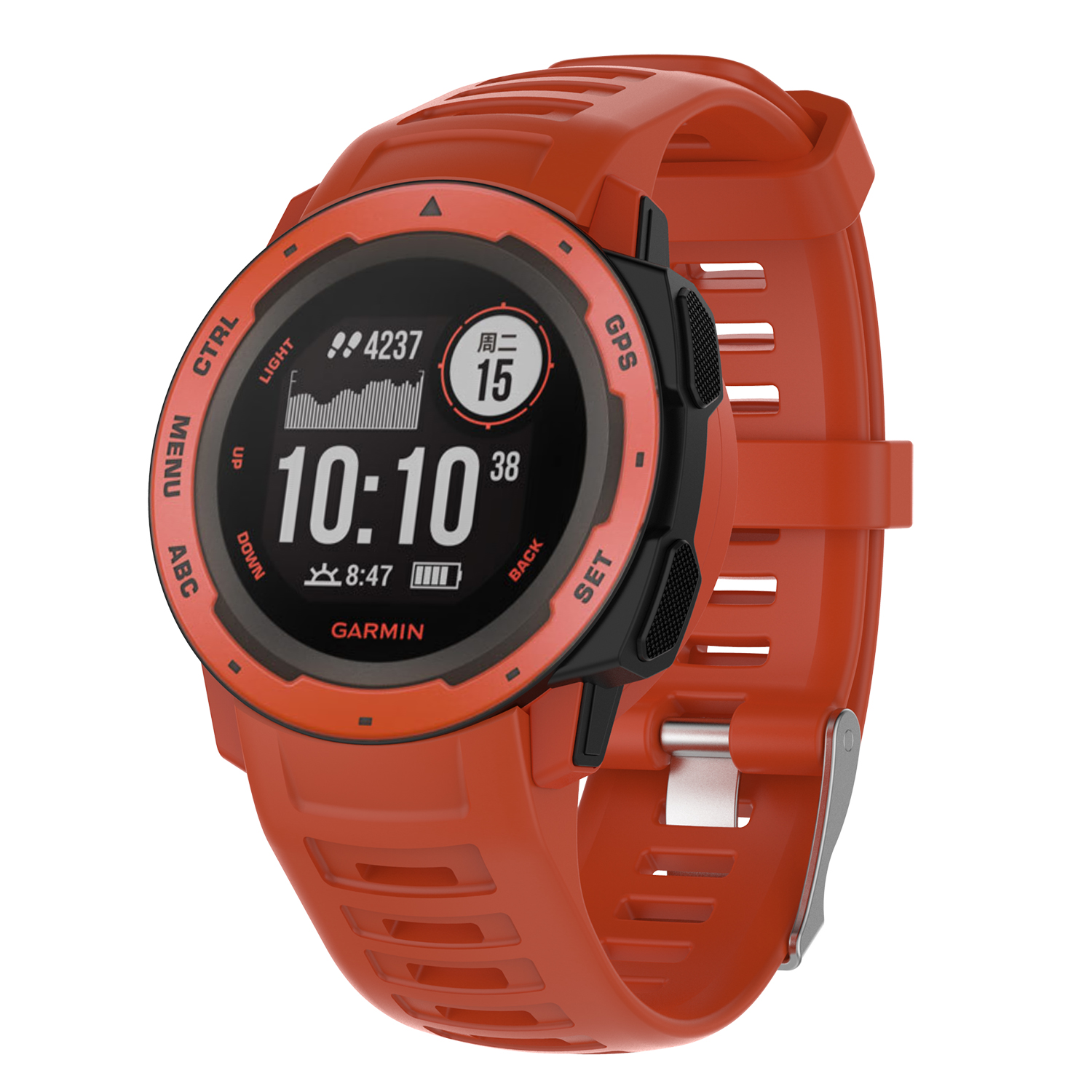 Dây Đeo Silicon Thay Thế Cho Đồng Hồ Garmin Instinct Nhiều Màu Chất Lượng Cao