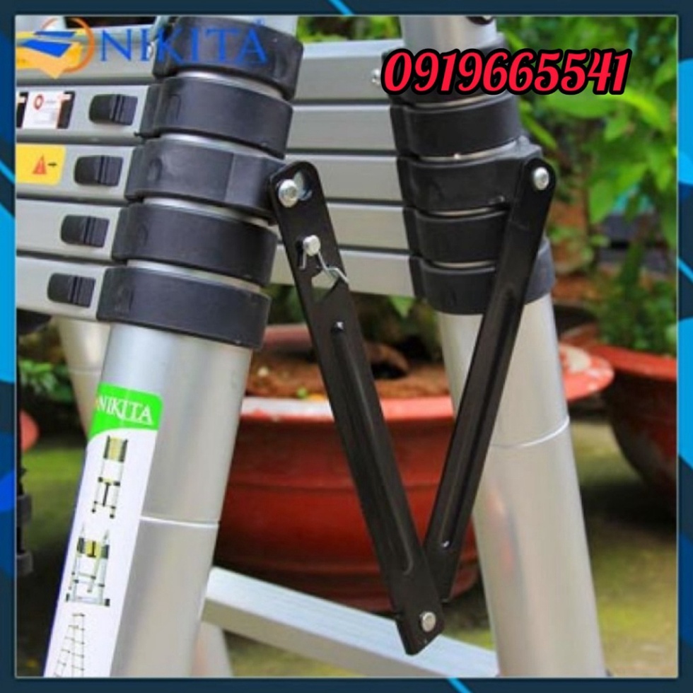THANG NHÔM RÚT XẾP ĐÔI CHÍNH HÃNG NIKITA AI32,AI38,AI44,AI50,AI56,AI64,AI72,AI80