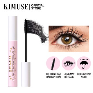 Mascara 4D KIMUSE làm dày mi chống thấm nước lâu trôi 8g