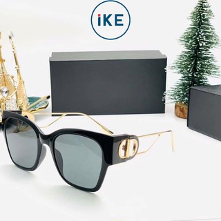 Kính mát nữ iKE - 5226, chống tia UV400, gọng kính chất liệu thép không rỉ mạ màu vàng