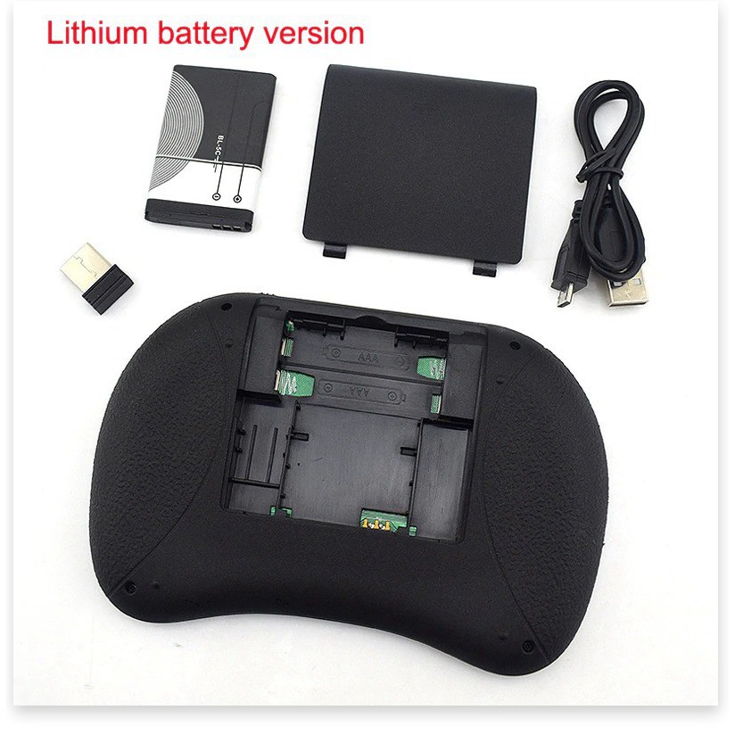 Phụ kiện máy tính ⛔GIÁ SỈ⛔ Bàn phím mini i8 kết nối bằng bluetooth, phím dễ bấm, độ nhạy cao, tích hợp bàn chuột 7612