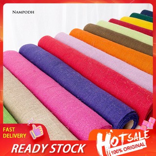 Cuộn vải bố 13 màu dùng làm đồ thủ công mỹ nghệ/khăn trải bàn/may vá DIY